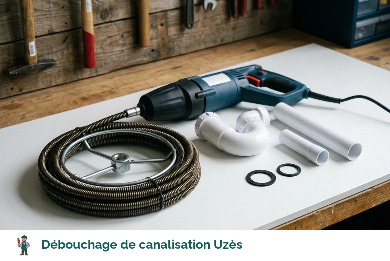Débouchage de canalisation à Uzès