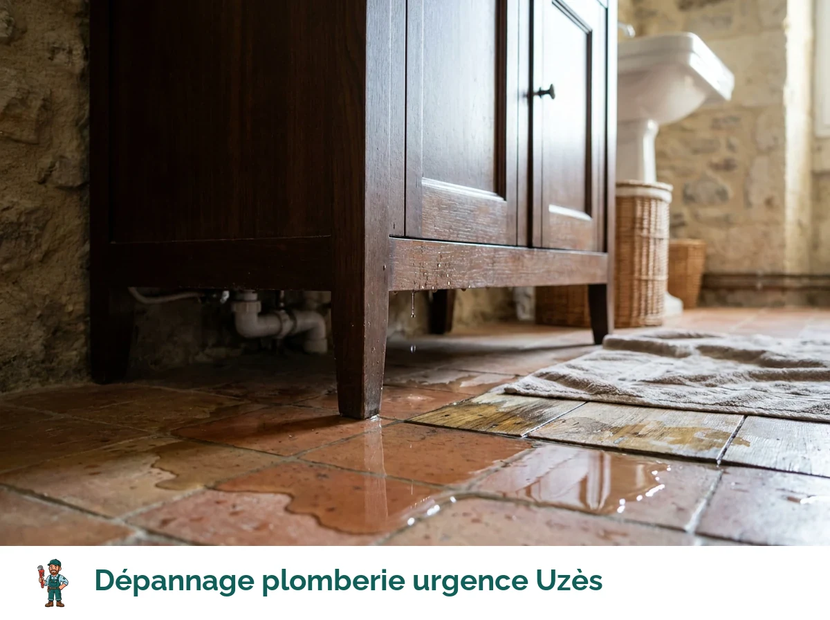 Dépannage plomberie urgence à Uzès