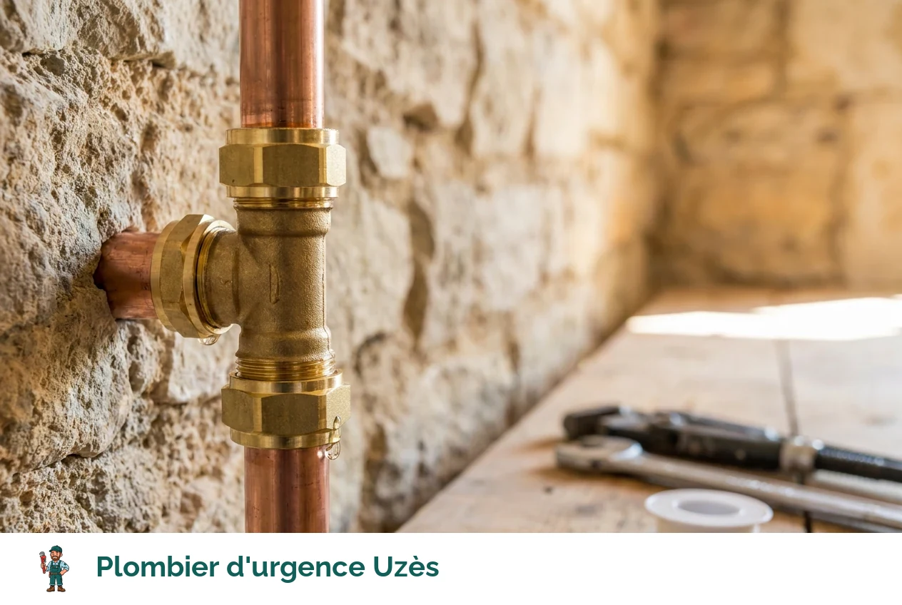 Plombier d'urgence à Uzès