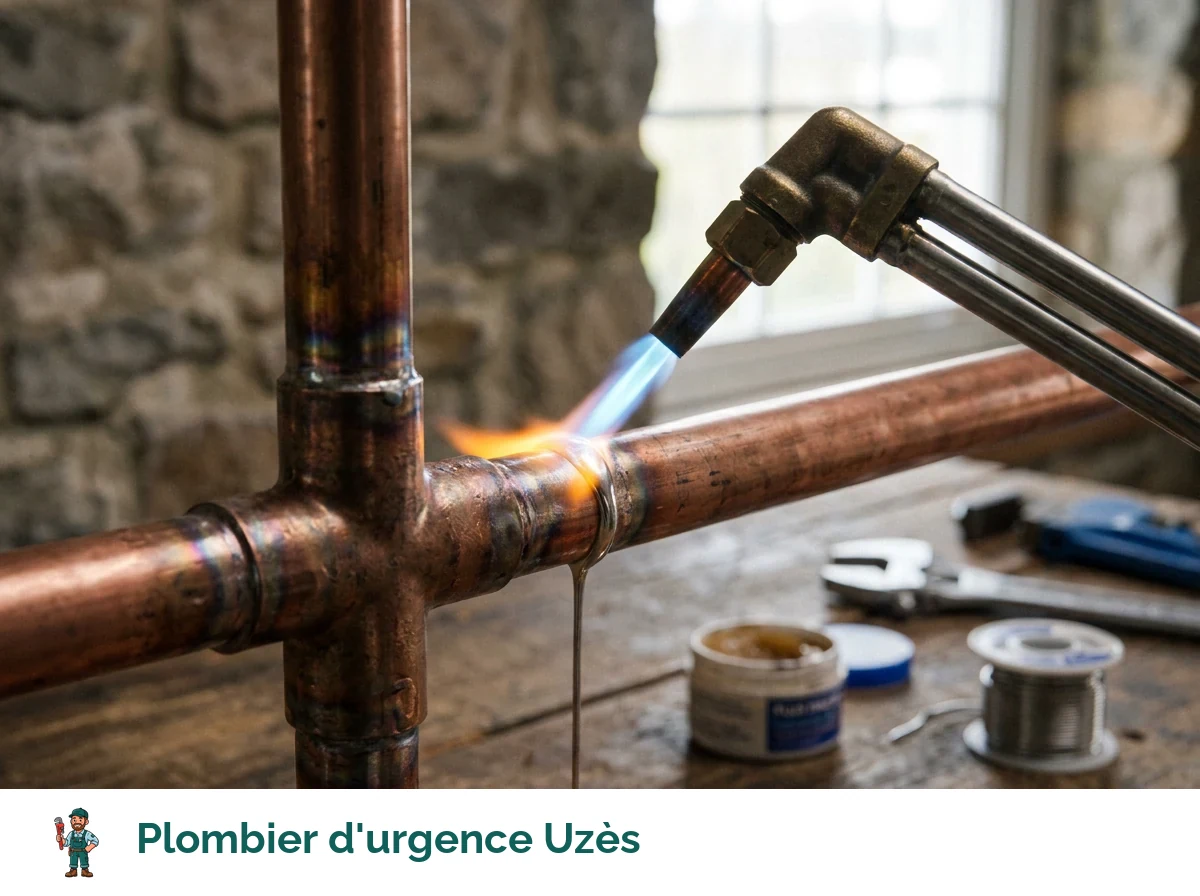 Plombier d'urgence à Uzès