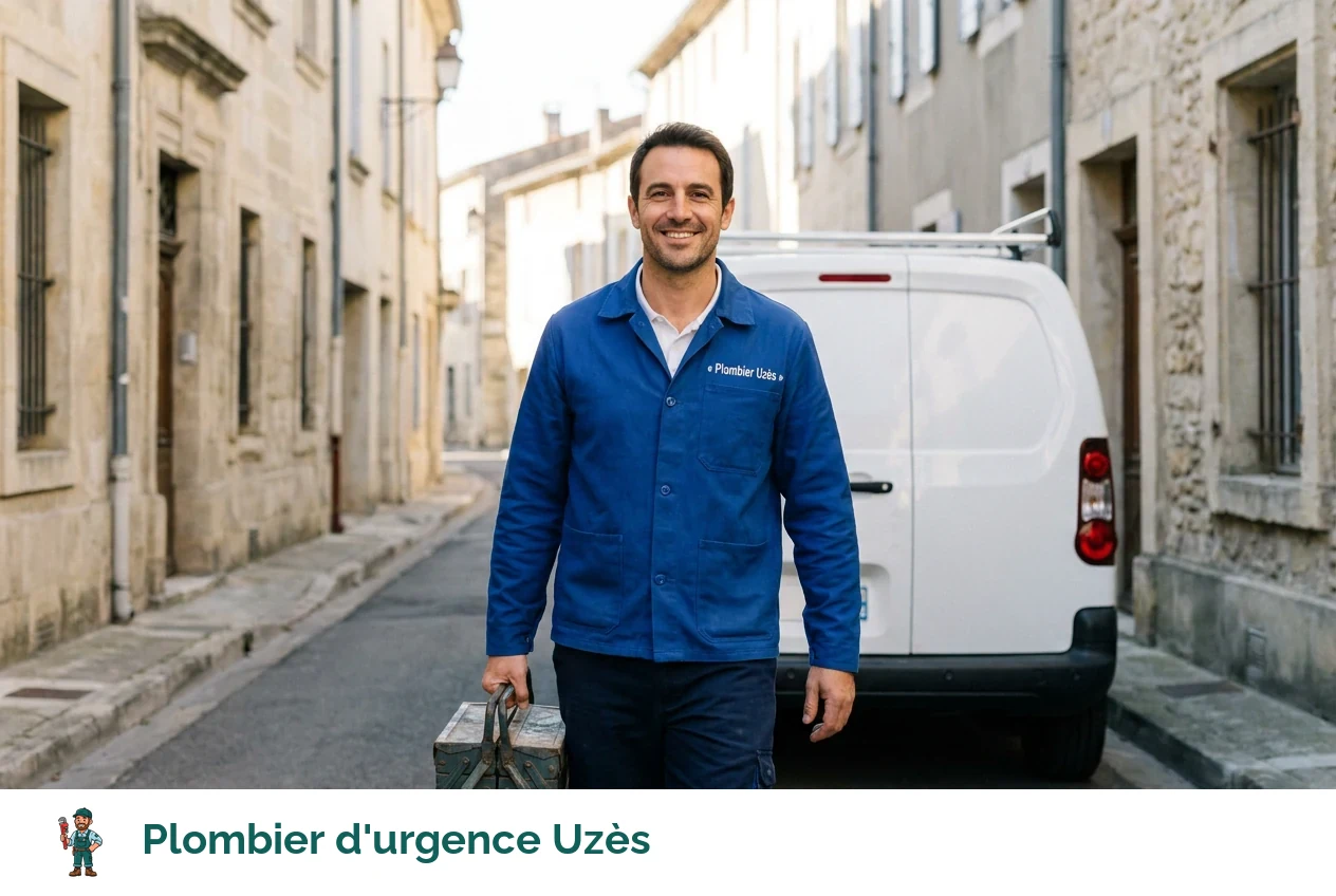 Plombier d'urgence à Uzès