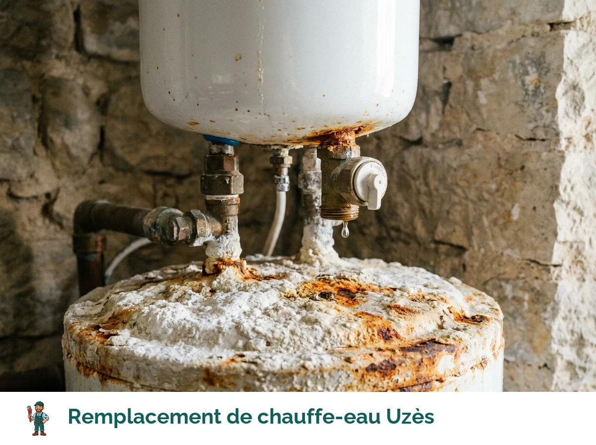 Remplacement de chauffe-eau à Uzès