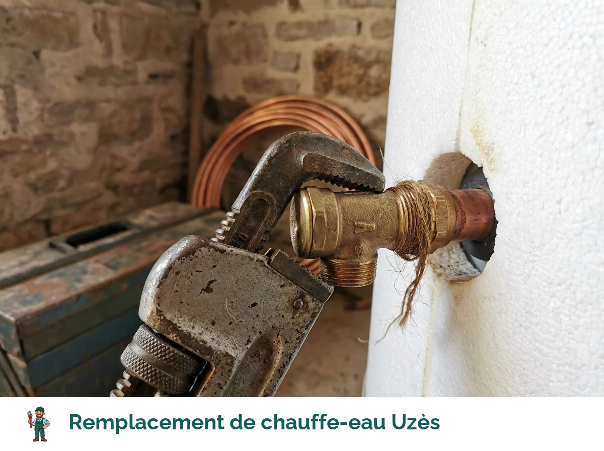 Remplacement de chauffe-eau à Uzès