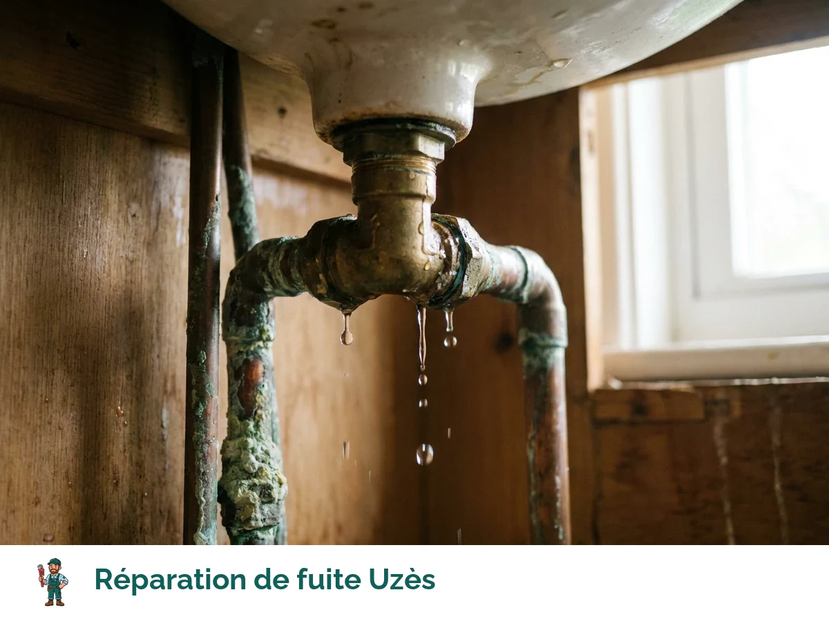 Réparation de fuite à Uzès