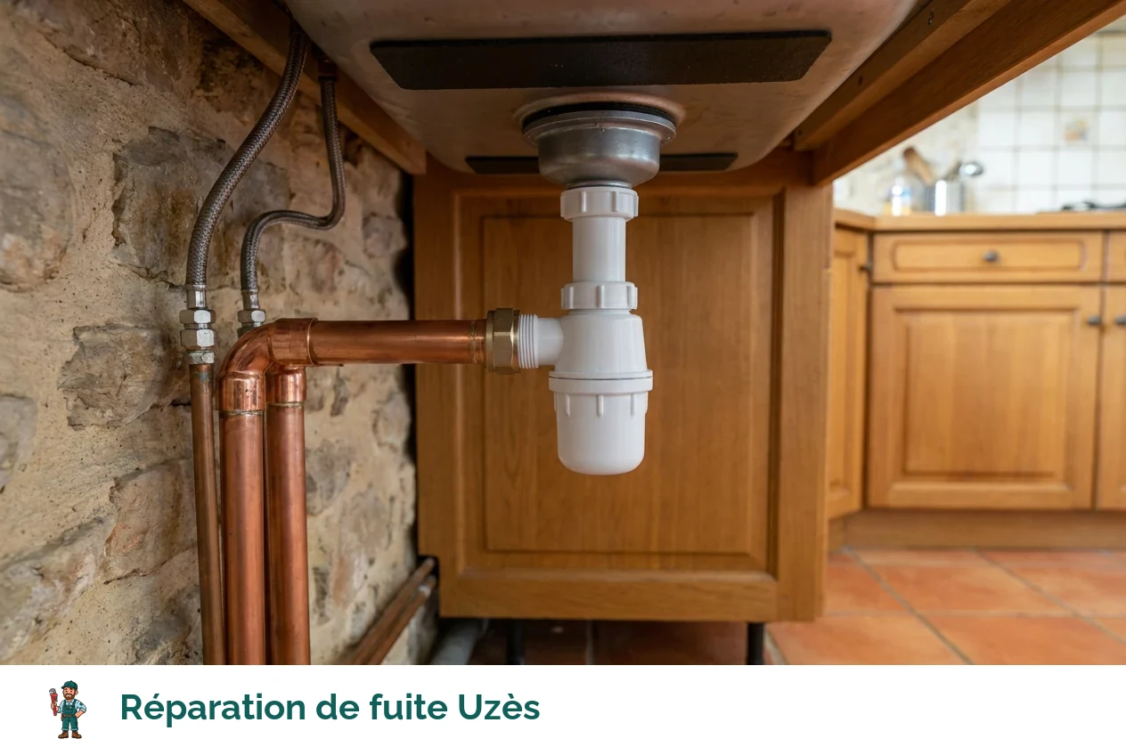 Réparation de fuite à Uzès