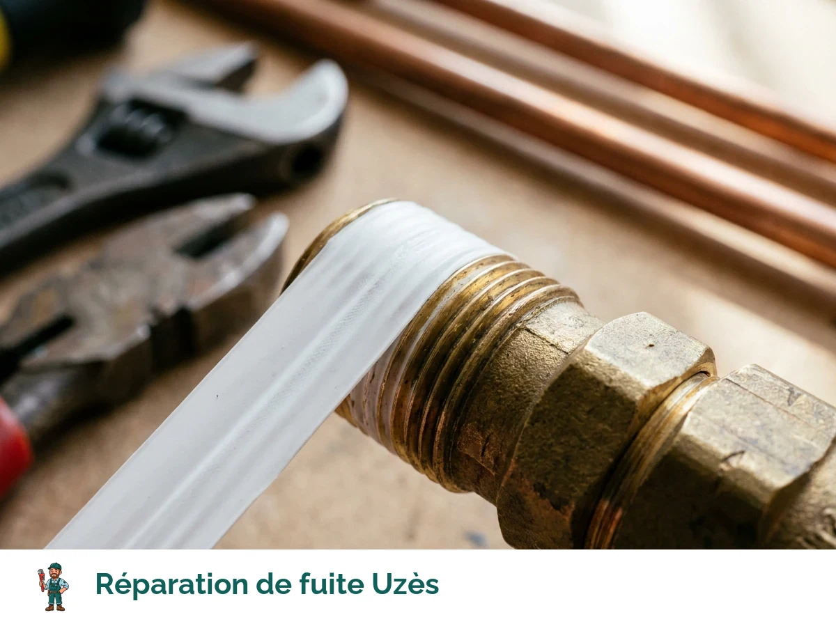 Réparation de fuite à Uzès